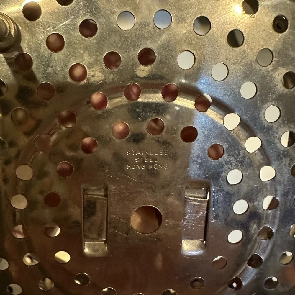 VTG STAINLESS STEEL STEAMER BASKET VEGGIES HEALTHY STEAM VEGTABLES COOK BAKE EAT